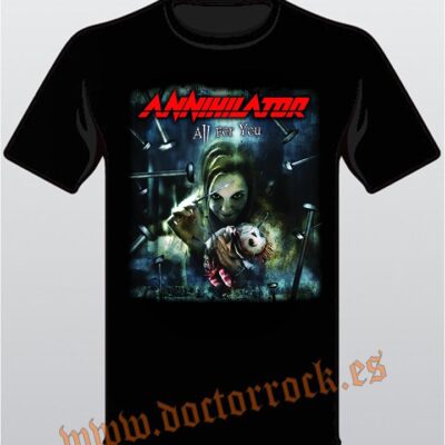 Camiseta Annihilator All For You
