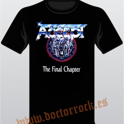 Camiseta Accept The Final Chapter