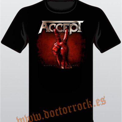Camiseta Accept Blood of the Nations