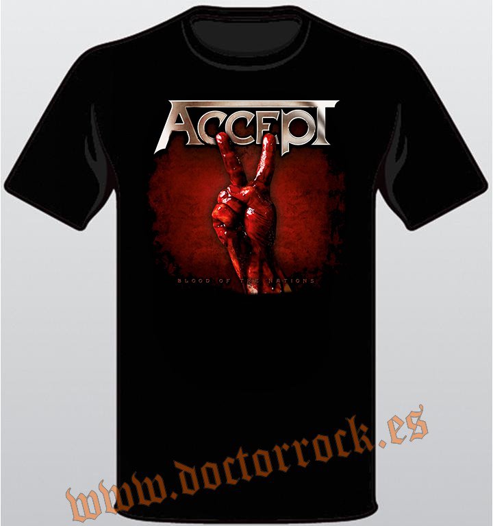 Camiseta Accept Blood of the Nations