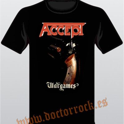 Camiseta Accept War Games