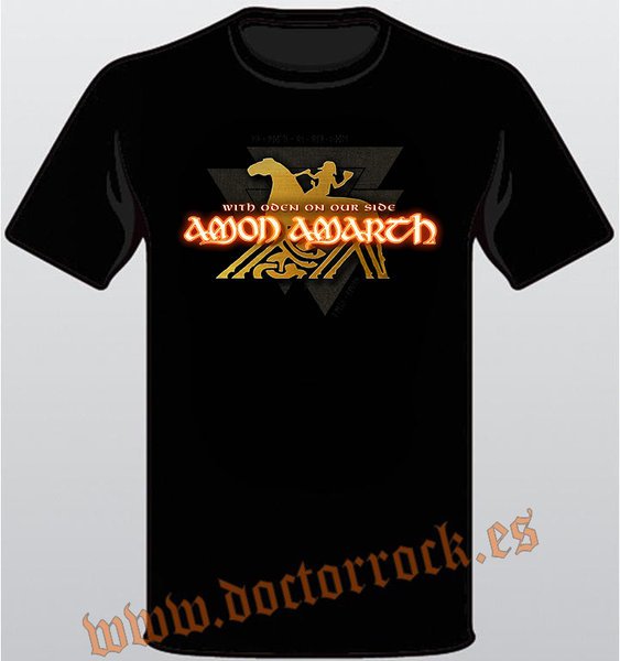 Camiseta Amon Amarth With Oden On Our Side