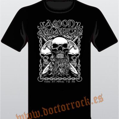Camiseta Amon Amarth Viking Skulls