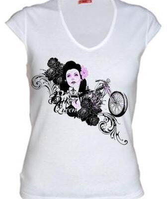 Camiseta Biker queen (mod. Martinica)