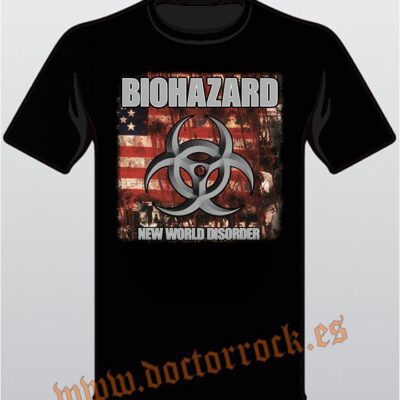 Camiseta Biohazard New World Disorder