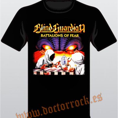 Camiseta Blind Guardian Battalions of Fear
