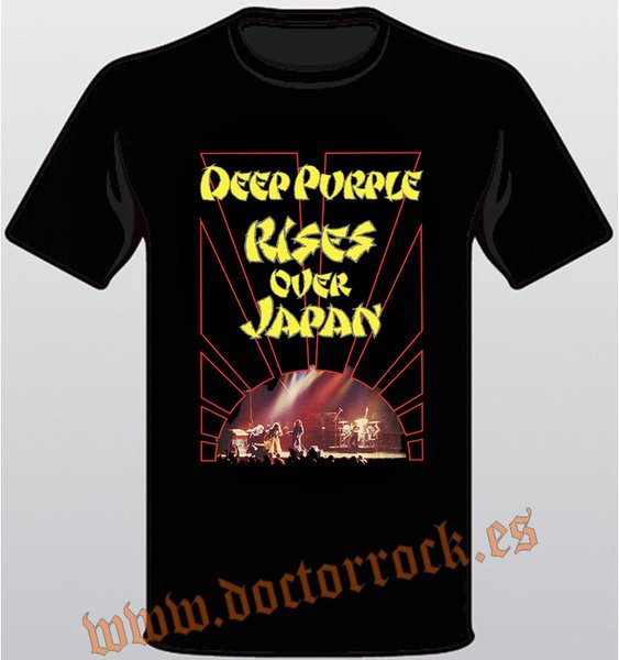 Camiseta Deep Purple Rises Over Japan