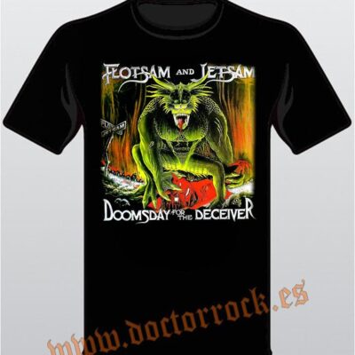 Camiseta Flotsam And Jetsam Doomsday For The Deceiver
