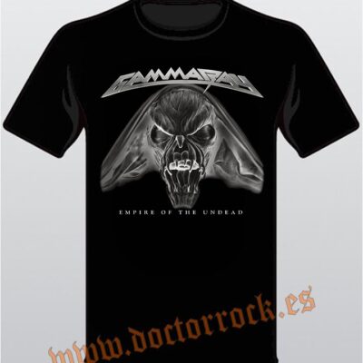 Camiseta Gamma Ray Empire Of The Undead