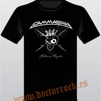 Camiseta Gamma Ray Skeletons And Majesties