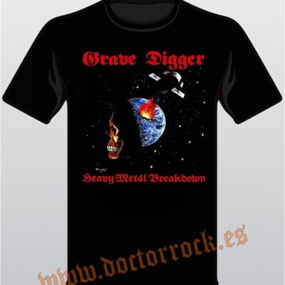 Camiseta Grave Digger Heavy Metal Breakdown