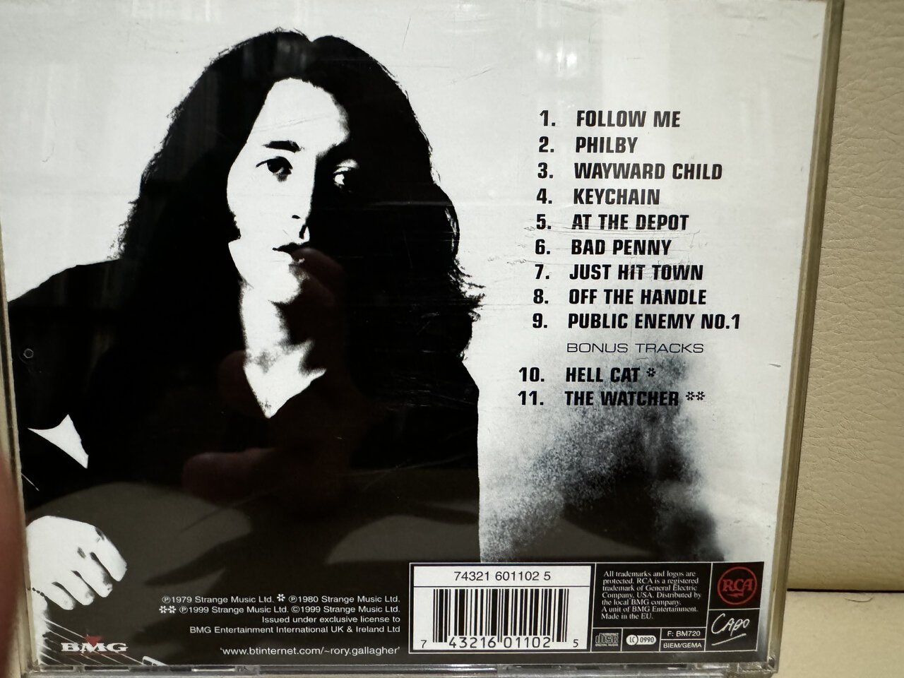 Rory Gallagher Top Priority CD - Imagen 2
