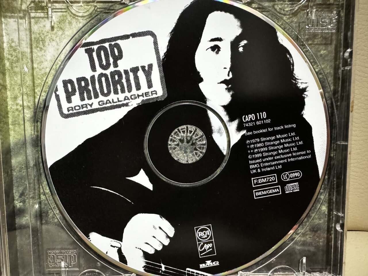 Rory Gallagher Top Priority CD - Imagen 4