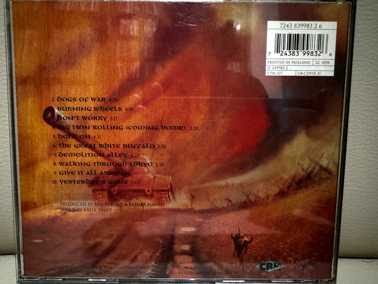 Saxon Dogs Of War CD - Imagen 2