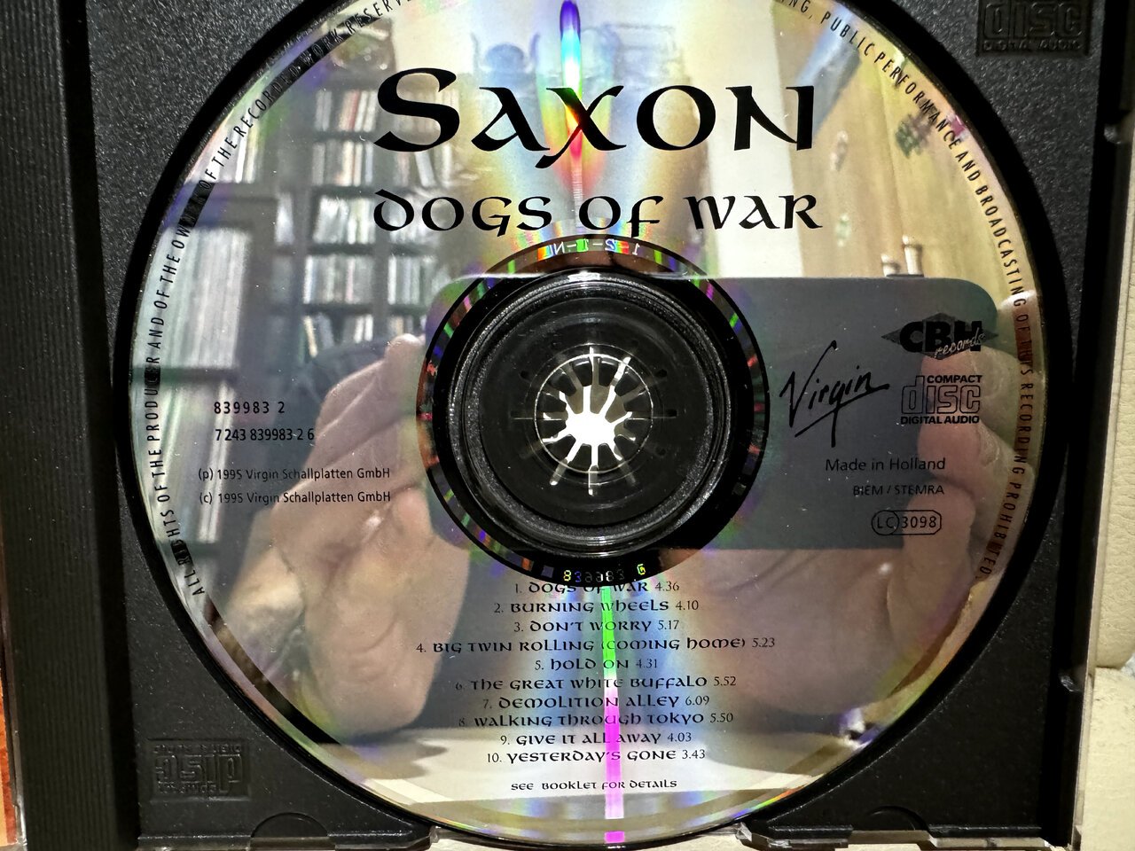 Saxon Dogs Of War CD - Imagen 3