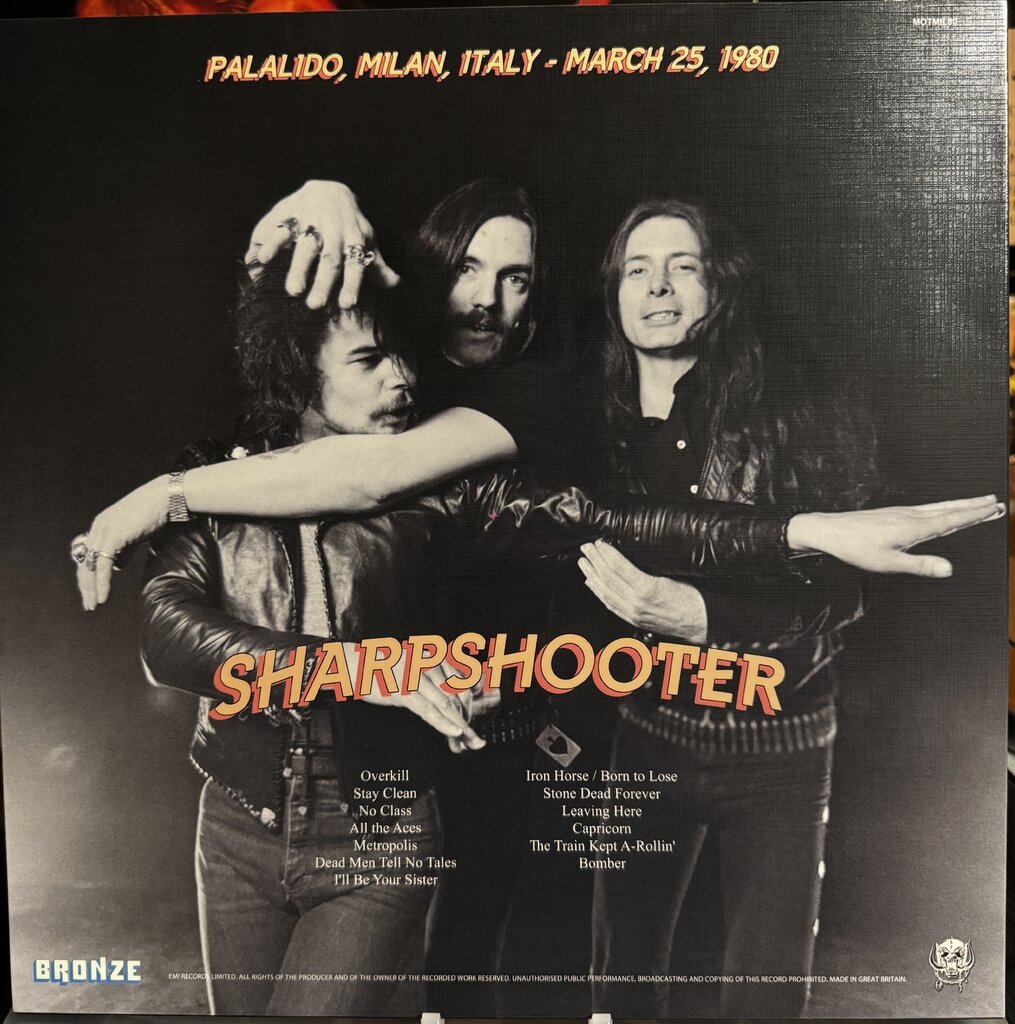 Motorhead Sharpshooter Disco de Vinilo - Imagen 2