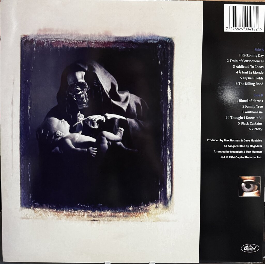 Megadeth Youthanasia Lp Vinilo - Imagen 2