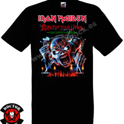 Camiseta Iron Maiden Live 2026