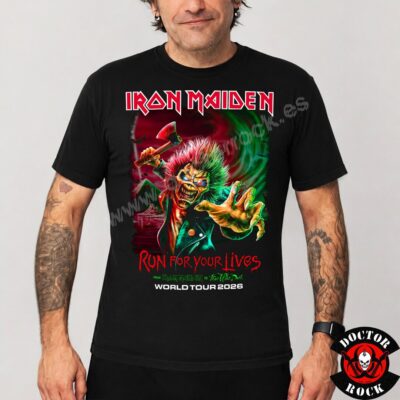 Camiseta Iron Maiden 2026 Tour