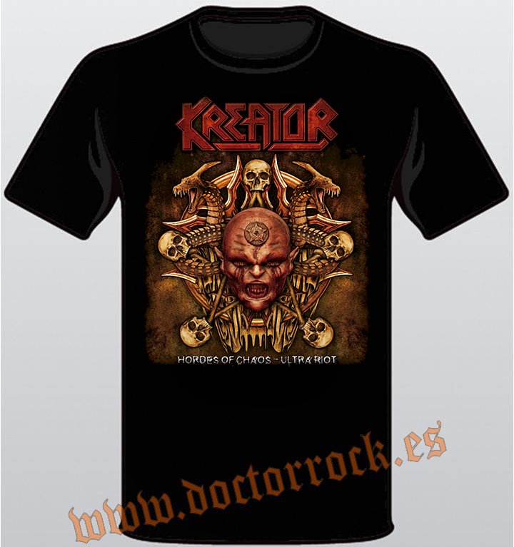Camiseta Kreator Hordes Of Chaos Ultra Riot