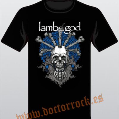 Camiseta Lamb Of God Mandala