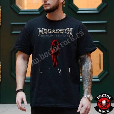 Camiseta Megadeth Countdown To Extinction (Live)