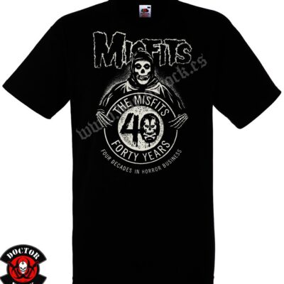 Camiseta Misfits 40 Years