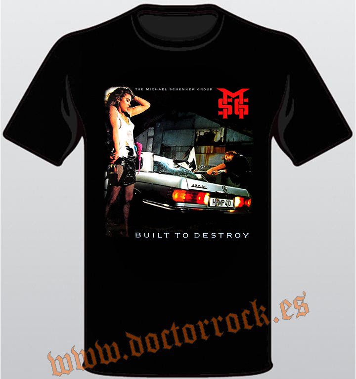 Camiseta MSG Built To Destroy