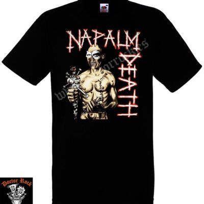 Camiseta Napalm Death Utopia Banished
