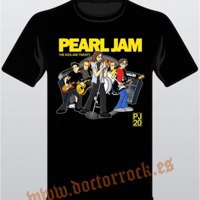 Camiseta Pearl Jam The Kids are 20