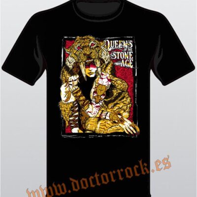 Camiseta Queens Of The Stone Age Saber Queen