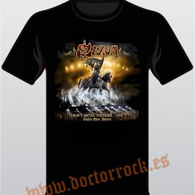 Camiseta Saxon Eagles Over Wacken
