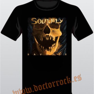 Camiseta Soulfly Savages