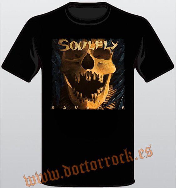 Camiseta Soulfly Savages