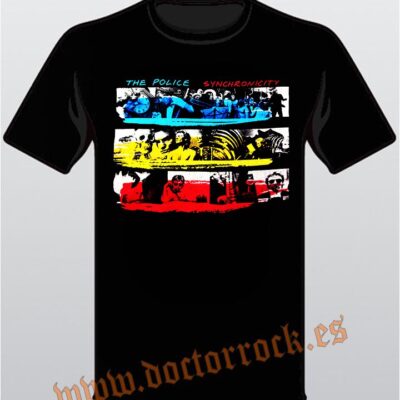 Camiseta The Police Synchronicity