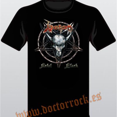 Camiseta Venom Metal Black