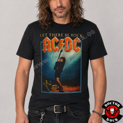 Camiseta AC/DC Let There Be Rock Vintage