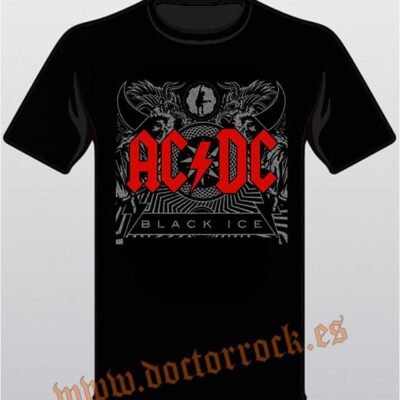 Camiseta AC/DC Black Ice Album