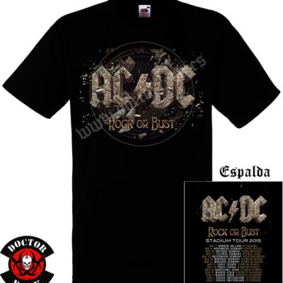 Camiseta AC/DC 2015 Tour
