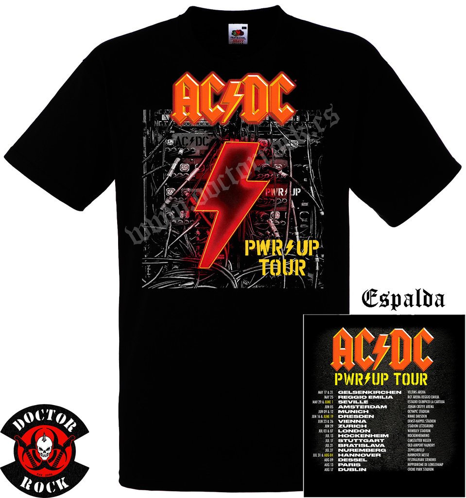 Camiseta AC/DC 2024 Tour