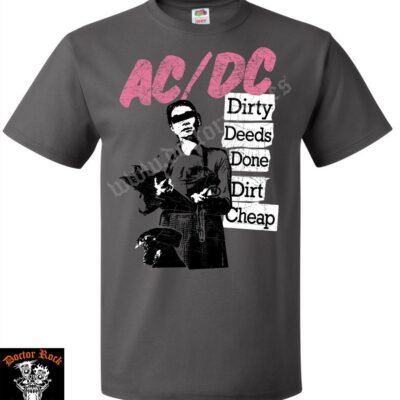 Camiseta AC/DC Dirty Deeds