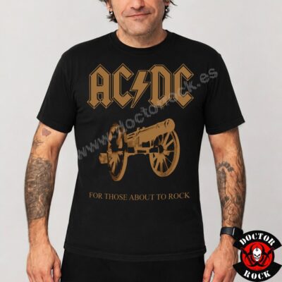 Camiseta AC/DC For Those...(Negra)