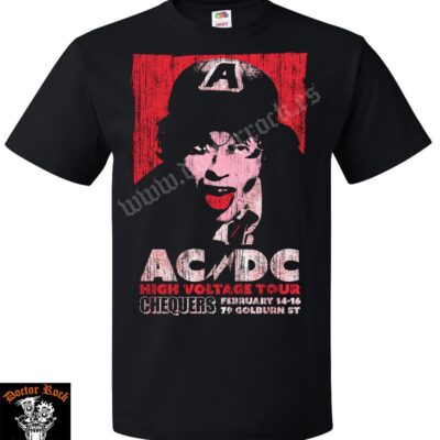 Camiseta AC/DC High Voltage Tour