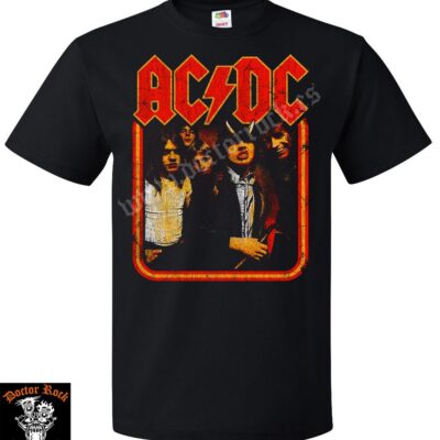 Camiseta AC/DC Highway To Hell Distressed