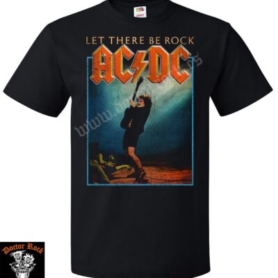Camiseta AC/DC Let There Be Rock Vintage