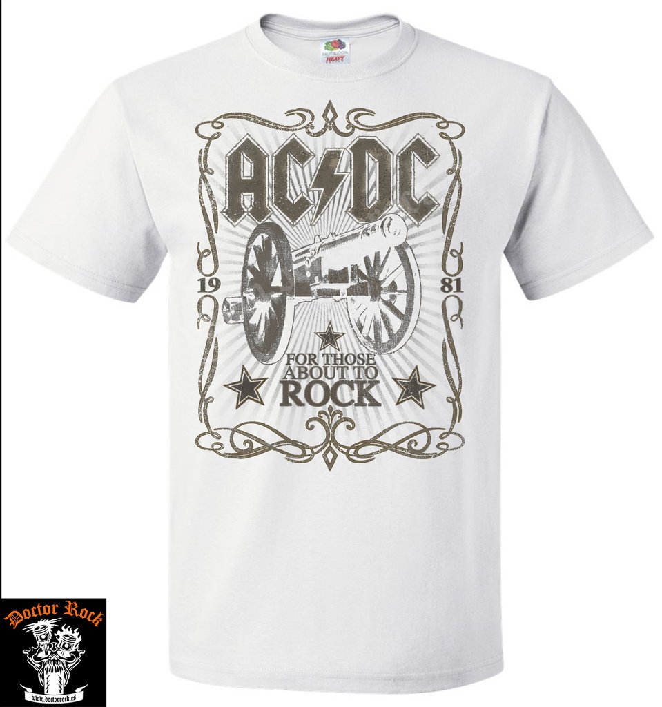 Camiseta AC/DC Rock Label