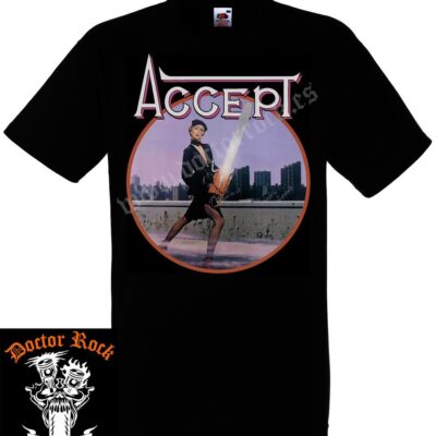 Camiseta Accept Chainsaw Lady