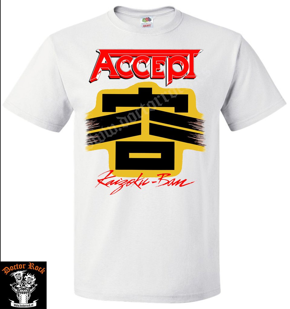 Camiseta Accept Kaizoku-Ban