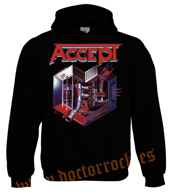 Sudadera Accept Metal Heart