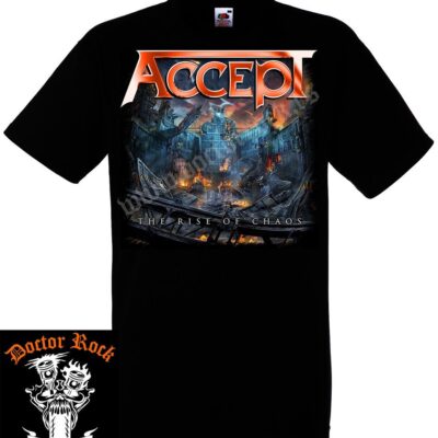 Camiseta Accept The Rise Of Chaos